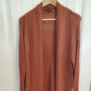 Burnt Orange Knit Cardigan